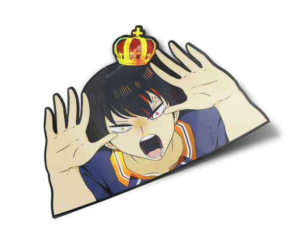 King of the Court mini sticker