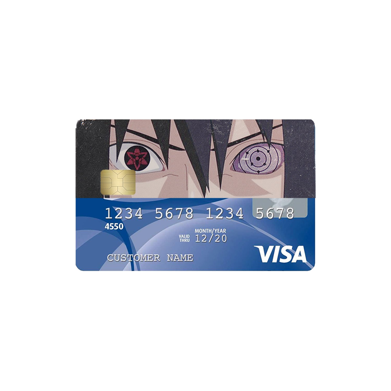 Sasuke Half Card Skin