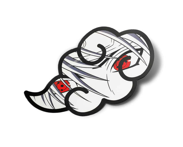 Itachi cloud white mini sticker